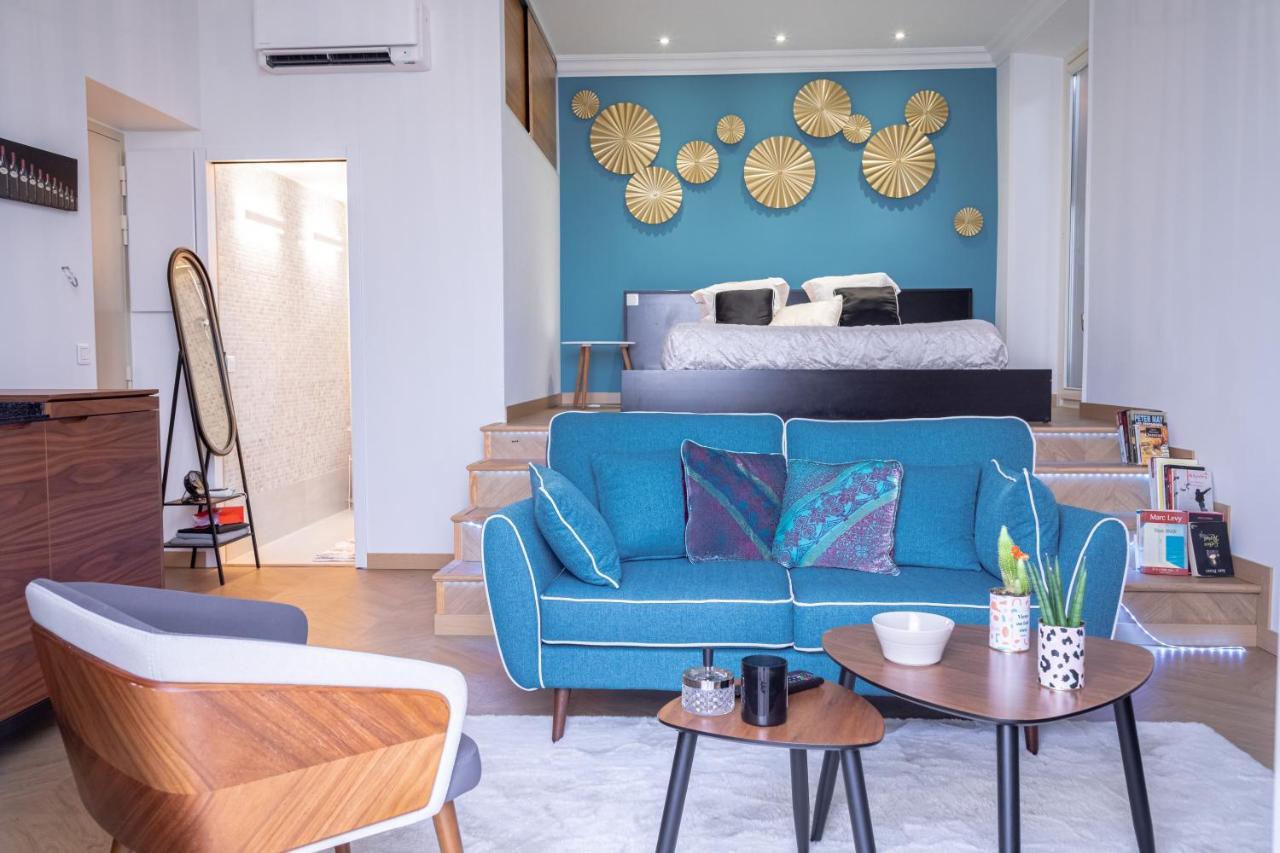 Nid d'Amour vue mer Cannes Eksteriør bilde